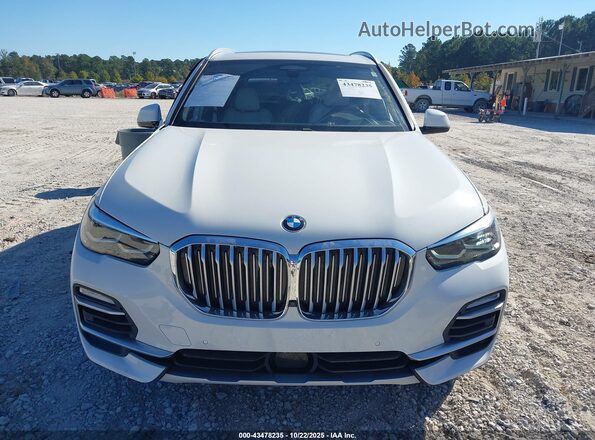 5UXCR4C02M9G43393 2021 BMW X5 Белый 