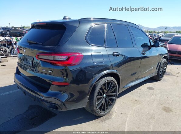 5UXCR4C03LLT19920 2020 BMW X5 Black Задня права чверть
