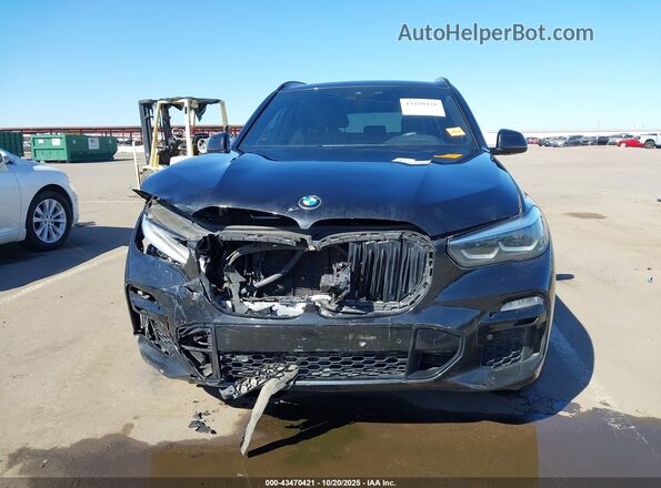 5UXCR4C03LLT19920 2020 BMW X5 Black Вид спереду