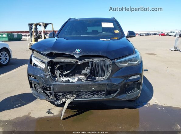 5UXCR4C03LLT19920 2020 BMW X5 Black Вид щитка приладів
