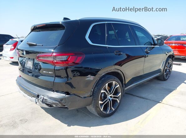 5UXCR4C08P9P71705 2023 BMW X5 Black Задня права чверть
