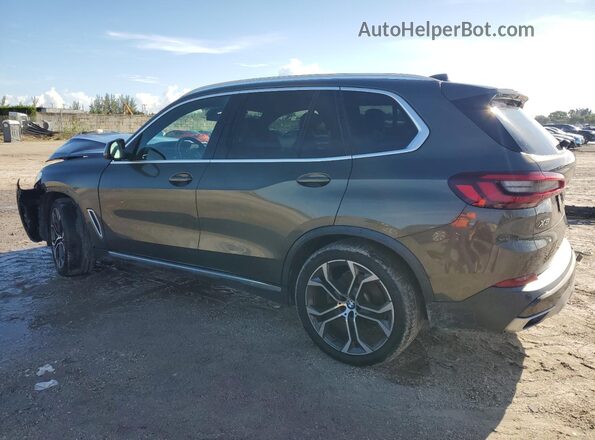5UXCR4C0XM9F58768 2021 BMW X5 Green Задня ліва чверть