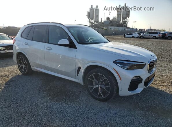 5UXCR6C00L9C69120 2020 BMW X5 White Delantero derecho