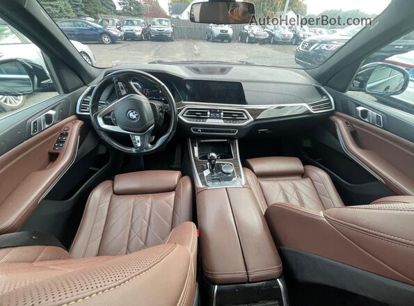 5UXCR6C00P9P08111 2023 BMW X5 Черный Вид задних сидений