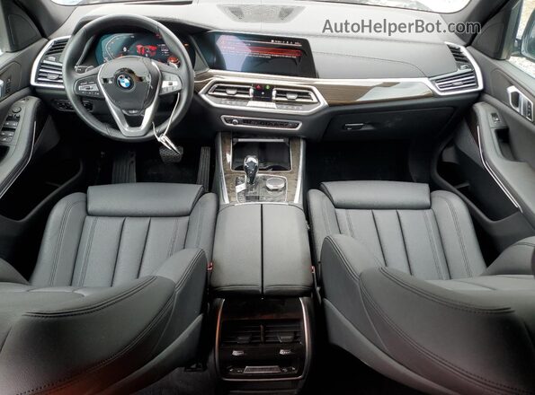 5UXCR6C01L9B10459 2020 BMW X5 Gray Вид панелі приладів