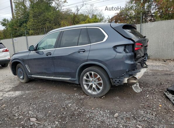 5UXCR6C01L9B10459 2020 BMW X5 Gray Задня ліва чверть