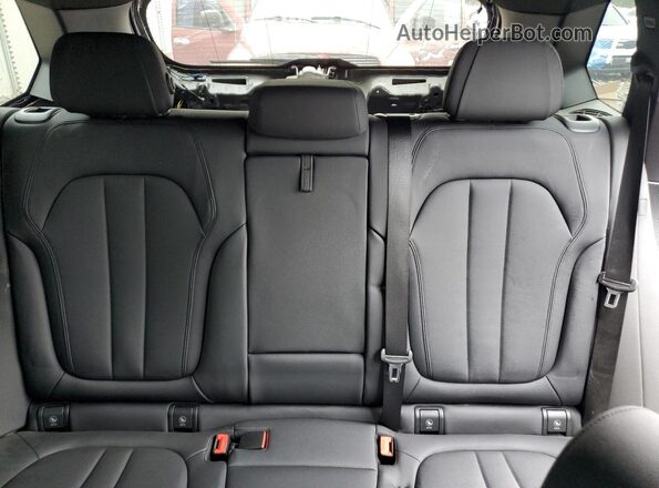 5UXCR6C01L9B10459 2020 BMW X5 Gray Вид задніх сидінь