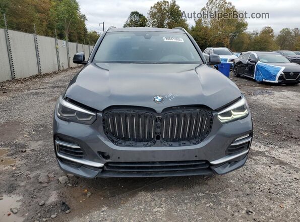 5UXCR6C01L9B10459 2020 BMW X5 Gray Вид спереду