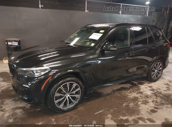 5UXCR6C01LLL66388 2020 BMW X5 Black Front left