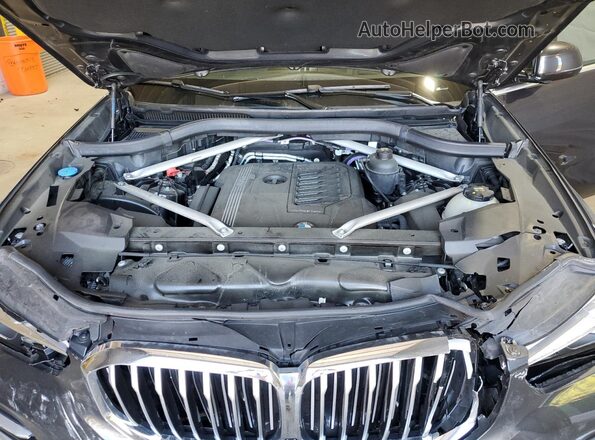 5UXCR6C03M9E70575 2021 BMW X5 Charcoal Engine compartment view