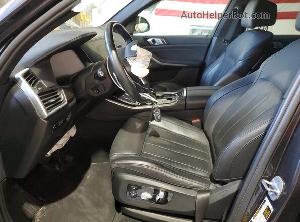5UXCR6C03M9E70575 2021 BMW X5 Charcoal Front interior view