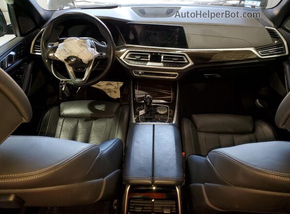 5UXCR6C03M9E70575 2021 BMW X5 Charcoal Dashboard view