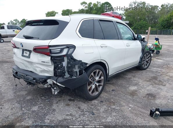 5UXCR6C03M9E76411 2021 BMW X5 White Trasero derecho