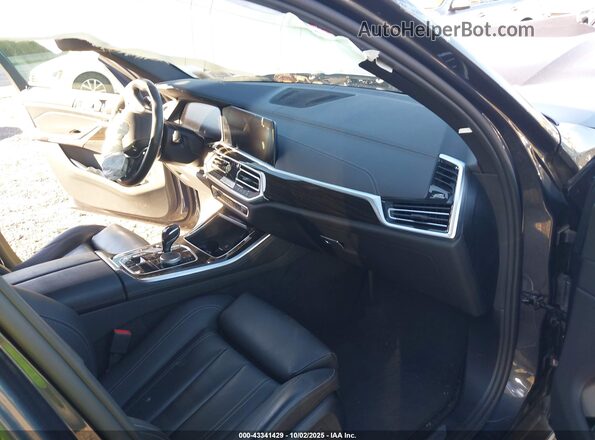 5UXCR6C03M9F40835 2021 BMW X5 Gray Вид салону спереду