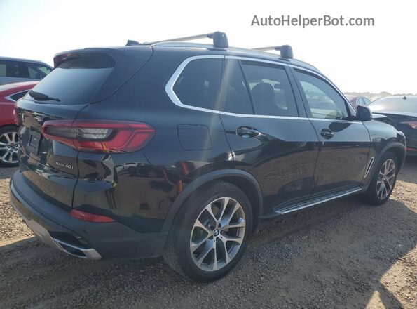5UXCR6C04LLL82908 2020 BMW X5 Black Հետևի աջ