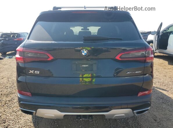 5UXCR6C04LLL82908 2020 BMW X5 Black Հետևի տեսք