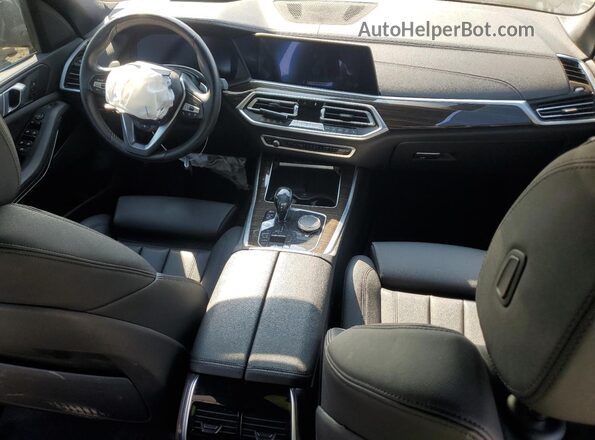 5UXCR6C04LLL82908 2020 BMW X5 Black Առջևի վահանակի տեսք