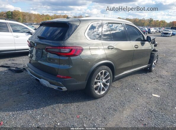 5UXCR6C04P9S00756 2023 BMW X5 Green Tył prawy