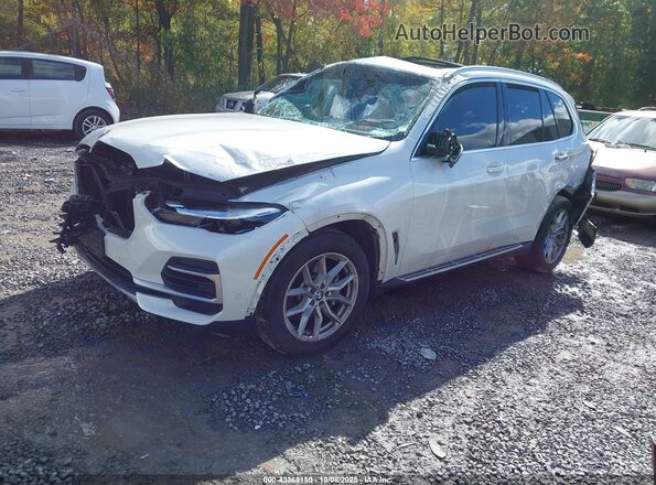 5UXCR6C06N9K20035 2022 BMW X5 Белый Передняя левая четверть