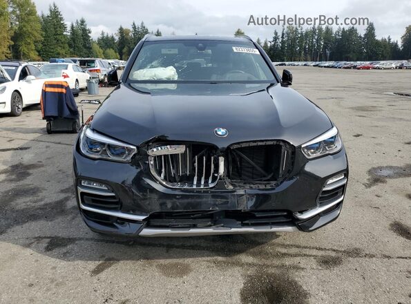 5UXCR6C07LLL82353 2020 BMW X5 Black Вид спереду