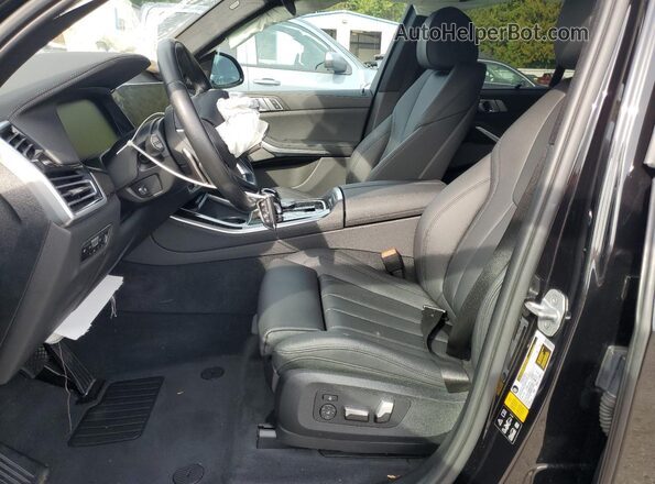 5UXCR6C07LLL82353 2020 BMW X5 Black Вид салону спереду