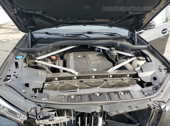 5UXCR6C07LLL82353 2020 BMW X5 Black Вид підкапотного простору