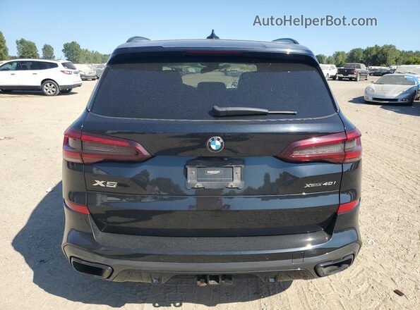 5UXCR6C0XM9E55376 2021 BMW X5 Black Rear view