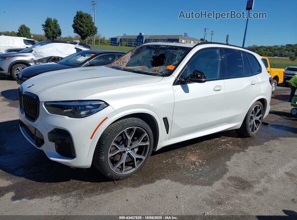 5UXCR6C0XP9P31217 2023 BMW X5 White Передня ліва чверть