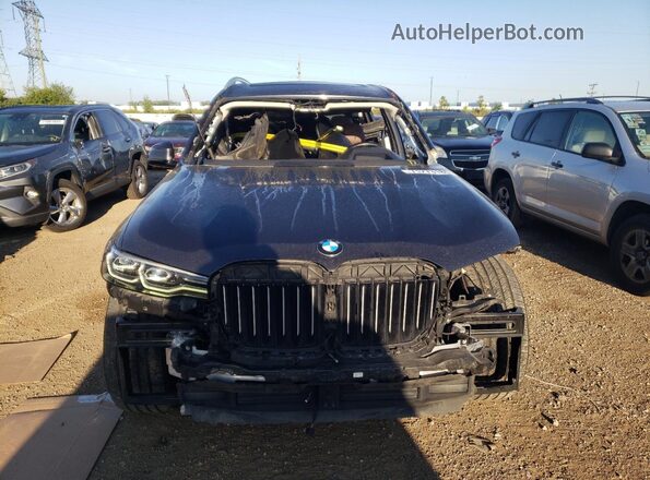 5UXCW2C01M9E76067 2021 BMW X7 Black Vista frontal