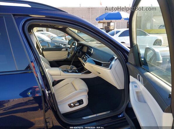 5UXCW2C03L0E74789 2020 BMW X7 Blue 