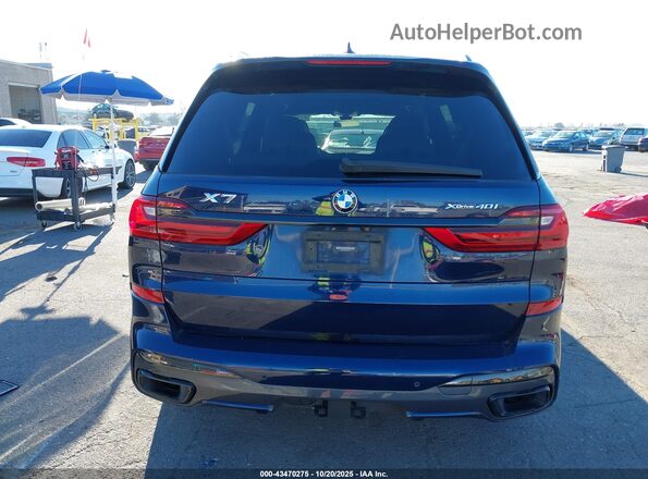 5UXCW2C03L0E74789 2020 BMW X7 Blue 