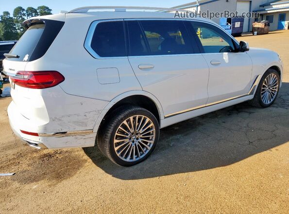 5UXCW2C03L9B15471 2020 BMW X7 White Tył prawy