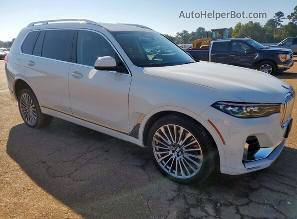 5UXCW2C03L9B15471 2020 BMW X7 White Przód prawy