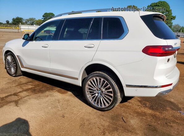 5UXCW2C03L9B15471 2020 BMW X7 White Tył lewy