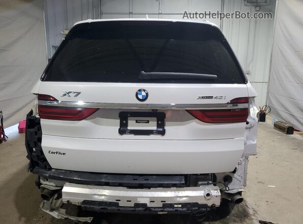 5UXCW2C04L9B36474 2020 BMW X7 White Հետևի տեսք