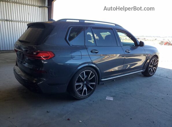 5UXCW2C04L9C57487 2020 BMW X7 Charcoal Trasero derecho