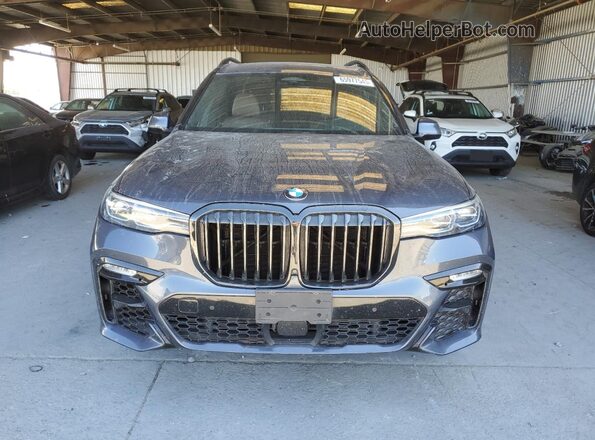 5UXCW2C04L9C57487 2020 BMW X7 Charcoal Vista frontal