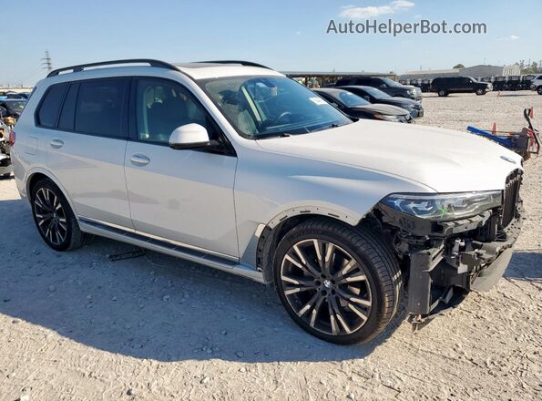 5UXCW2C06M9F17440 2021 BMW X7 White Delantero derecho