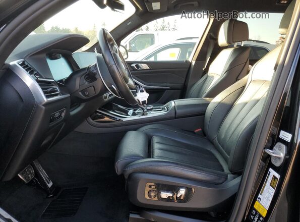 5UXCW2C06M9F30415 2021 BMW X7 Black Widok wnętrza z przodu