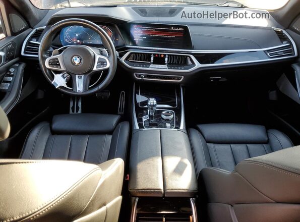 5UXCW2C06M9F30415 2021 BMW X7 Black Widok deski rozdzielczej