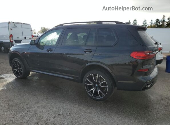 5UXCW2C06M9F30415 2021 BMW X7 Black Tył lewy