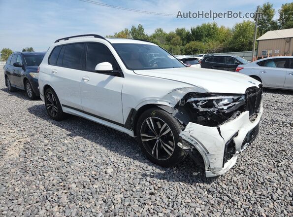 5UXCW2C06N9K57071 2022 BMW X7 White Front right
