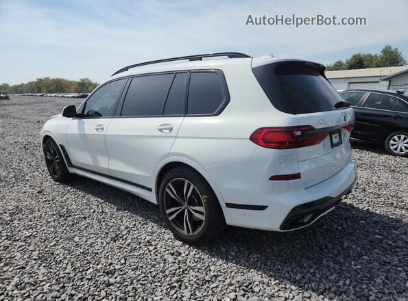 5UXCW2C06N9K57071 2022 BMW X7 White Rear left