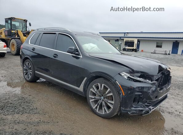 5UXCW2C07L0E74956 2020 BMW X7 Black Front right