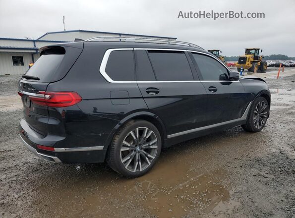5UXCW2C07L0E74956 2020 BMW X7 Black Rear right