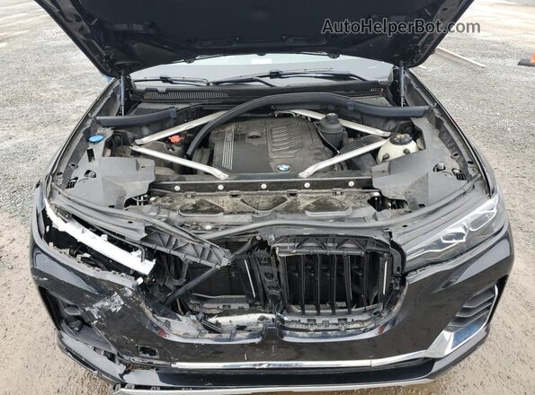 5UXCW2C07L0E74956 2020 BMW X7 Black Engine compartment view