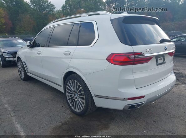 5UXCW2C07L9A00663 2020 BMW X7 White Tył lewy