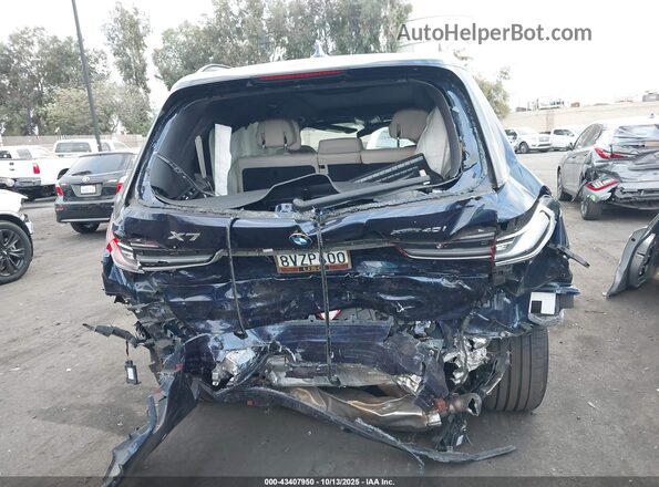 5UXCW2C07M9G41278 2021 BMW X7 Синий 