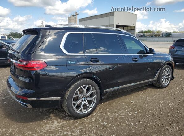 5UXCW2C07M9H26864 2021 BMW X7 Black უკანა მარჯვენა