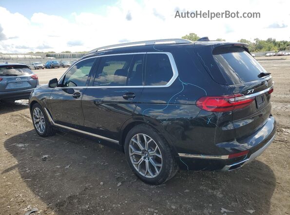 5UXCW2C07M9H26864 2021 BMW X7 Black უკანა მარცხენა